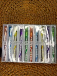 VANIA SOUVENIR... PULPEN WARNA WARNI ULIR KEMASAN MIKA ISI 50 PCS COCOK UNTUK SOUVENIR PERNIKHAN DAN KHITANAN ULANG TAHUN