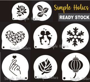 3" Bread Stencil / Cake Stencil / Bread Mould / Bread Pattern / Cake Pattern / Flour Stencil / Coffee Powder Stencil