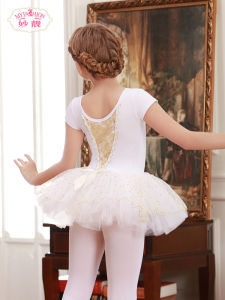 Dancing Dress Kids Womens Short-Sleeved Summer Girls Ballet Skirt Toddler Chinese Classic Dance Exercise Clothing New New Arrival