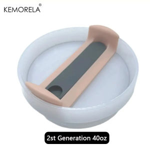 KEMORELA Replacement Lids For Car Cup 40 oz Tumbler With Handle Cap Fit Thermos Cup H2.0 40oz Cup Lid Bottle Cap Accessories
