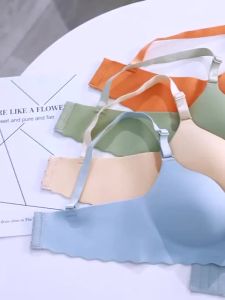 Y&HE ดันชุดชั้นในสตรีชุดชั้นในไร้สายสายสีชมพูสีฟ้าสีดำสีเทาสีแดงMaroonขนาดพิเศษแหวนไร้โลหะสุภาพสตรีBra 32B 32C 34B 34C 36B 36C 38B 38C 40C 42C