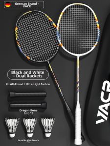 Carbon Fiber Professional Adult Badminton Rackets