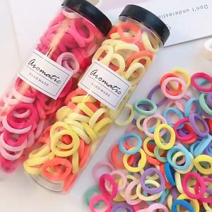 ALENADAY - Ikat Rambut Korea Set 100 Pcs Free Tumblr Karet Kunciran Elastis Anak Perempuan KCR19