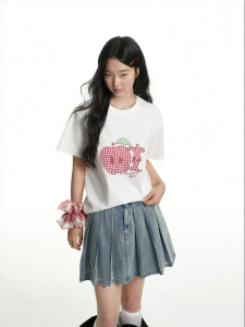 dangerouspeople | Fruit Pattern T-Shirt 100% Cotton Slim Fit