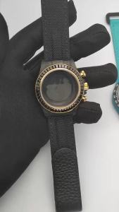 Nylon Canvas Watch Strap Magic Hook Loop Fastener Replacement Watch Band Multiple Colors For Modified Diving Watch 20mm