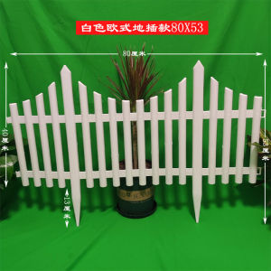 กำแพงพลาสติก PVC สีขาว กำแพงบ้านพิ้นฐานสำหรับสวน กำแพงบ้านเล็ก กำแพงบ้านสำหรับสวนผัก กำแพงกันชนกลางแจ้งในร่ม