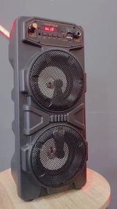 ADVANCE - Speaker Bluetooth Karaoke Extra Power Sound AUX USB Free 1 Mic (S-52)