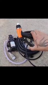 COD+Car Wash 12V Car Washer Gun Pump High Pressure Cleaner Car Care Portable Washing Machine Electric Cleaning Auto Device