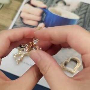 SHOPHOME - Jepit Rambut Mutiara Korea Jepitan Bahan Metal Anak & Dewasa Mewah ACC32