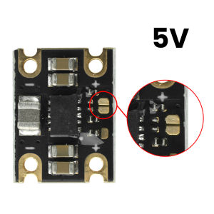 TPS63802 Buck Boost Converter Module 3.3V/5V Output 2A/1A Mini Lithium Battery High Efficiency Power Supply for DIY Projects
