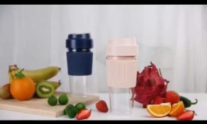 XIAOMI 6 Blade Wireless Portable Electric Blende Fruit Juicer Shaker Cup Botle Mixer Rechargable Juice Blenders 奶昔 水果 榨汁机