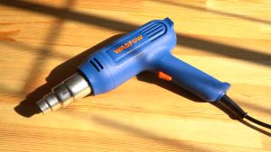 1600W Máy khò nhiệt thổi hơi nóng Wadfow WHG1516 Máy khò màng co  full phụ kiện dùng để dán decal máy thổi hơi nóng