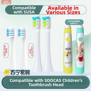 Childrens Electric Toothbrush Head Suitable for SOOCAS C1 Xiaomi Mirtu MES801 Replacement Head for Oral Care And Gum Health