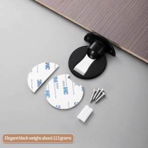 Magnet penahan pintu anti collision magnetic door stopper stainless steel