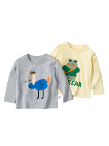 be top | Kids Animal Design Long Sleeve T-Shirt