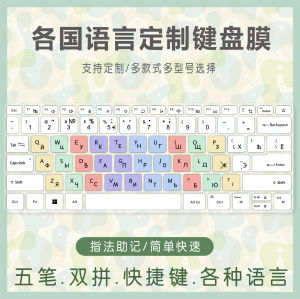 Acer Swift X Keyboard Film N21H3 for 14 Inch Beginner Fingering Language Suitable for Honeybird Fun Laptop Keyboard Protection