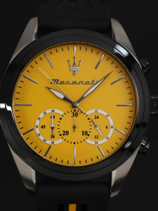 【2 Years Warranty】Maserati Traguardo 45mm Mens Quartz Watch R8871612045