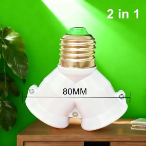 LED Lamp Socket Light Bulb Adapter Holder Various E27 Socket Splitter E27 To E27 LED Bulb Lamp Holder 2in1/3in1/4in1/5in1/6in1