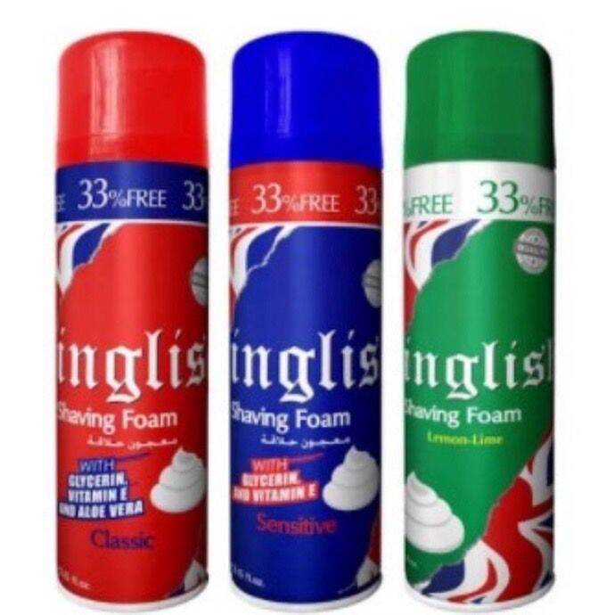 Inglish Shaving Foam อิงลิช โฟมโกนหนวดจากอังกฤษ | Lazada.co.th