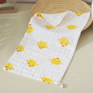 Pure Cotton Baby Towel 6 Layers Rectangle Bath Towel for Washing Face And Bathing Childrens Saliva Absorbent Home Fabric