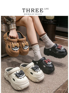 Tlife Tachill Thickened Anti-slip Comfortable Breathable Toe Cover Beach Shoes EVA Home Slippers Women Summer Casual Style