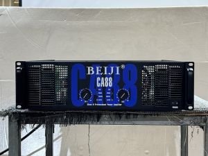 BEIJI CA88 high-power audio professional amplifier 8 ohm 2000W*2 two-channel 3U speaker amplifier para sa KTV club at performance