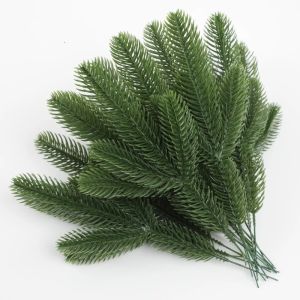 10Pcs Artificial Pine Branches Holly Berries Red Berry Branches for Xmas Tree Decor Wreath Navidad Gift Christmas Decoration