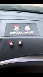 [MO-TH] 🚗 พรมกันลื่นสำหรับรถยนต์ เฮลโล คิตตี้ มิกกี้ มินนี่ ใช้ได้ทุกรุ่น พรมปูพื้นรถยนต์ พรมปูพื้นรถยนต์ พรมปูพื้นรถยนต์