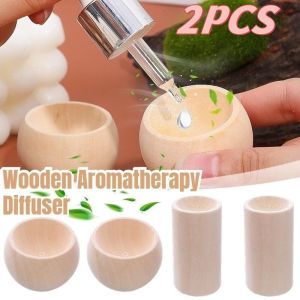 2 cái gỗ tự nhiên nước hoa tinh dầu volatilization Diffuser-Sáng tạo thực tế xe phòng tắm văn phòng từ từ hương thơm barbator