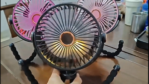 Octopus Fan with 5-Gear Wind Mini Fan Rechargeable Fan Potable Fan Suitable for Various Scenarios