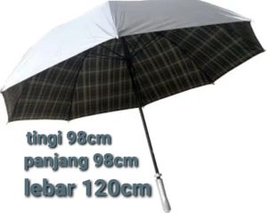 PAYUNG GOLF SILVER/ PAYUNG JUMBO SIVER 16JARI POLOS