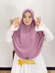 Bergo Hamidah Ukuran XL & Krudung Sporty Ovalhijab Daily Hijab Khimar Bahan Jersy Super Premium