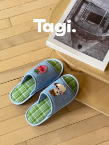 Tagi. Soft Home Slippers Spring and Summer Home Indoor Breathable Comfortable รองเท้าแตะใส่ในบ้านแบบนุ่ม รองเท้า ใส่ เดิน ใน บ้าน รองเท้าใส่ในบ้าน