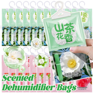 5pcs Natural Moisture Absorption Bags / Hangable Scented Air Fresheners / Anti-mildew Dehumidification Bag for Wardrobe Cabinet Drawer Box
