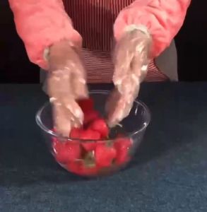 Gloves: 100Pcs PER Pack High Quality Disposable Plastic Gloves\\n\\nDisposable gloves have become an indispensable tool in various industries and applications, providing protection against contaminants and ensuring hygiene. This article aims to provide a comprehensive overview of disposable gloves, focusing on their types, proper usage, benefits, and frequently asked questions.\\n\\n Introduction to Disposable Gloves\\n\\nDisposable gloves are designed to be used once and then discarded. They offer a cost-effective solution for protecting hands from contamination, chemicals, and other harmful substances. These gloves are widely used in healthcare, food service, automotive, and manufacturing industries, among others.\\n\\n Types of Disposable Gloves Available\\n\\nDisposable gloves come in various materials, each with its own unique properties and applications. Some common types include:\\n\\n- **Latex**: Latex gloves provide excellent dexterity and sensitivity, making them ideal for healthcare professionals and laboratory technicians.\\n\\n- **Nitrile**: Nitrile gloves offer superior puncture resistance and chemical protection, making them suitable for industrial applications and laboratory work.\\n\\n- **Vinyl**: Vinyl gloves are a cost-effective alternative to latex and nitrile gloves, providing basic protection against contaminants and chemicals.\\n\\n- **Polyethylene**: Polyethylene gloves are lightweight and disposable, making them suitable for food service and light-duty applications.\\n\\n Choosing the Right Material for Your Needs\\n\\nWhen selecting disposable gloves, it's essential to consider the application, environment, and personal preferences. For instance, healthcare professionals may opt for latex or nitrile gloves due to their superior dexterity and sensitivity, while industrial workers may prefer nitrile gloves for their puncture resistance and chemical protection.\\n\\n How to Properly Use Disposable Gloves\\n\\nProper usage of disposable gloves is crucial to ensure their effectiveness and minimize contamination risks. Here are some guidelines for putting on and taking off disposable gloves:\\n\\n Putting On & Taking Off Disposable Gloves\\n\\n- **Putting On**: Before putting on disposable gloves, wash and dry your hands thoroughly. Open the glove package carefully, avoiding contact with the inside of the gloves. Slide your hand into the glove, ensuring a snug fit. Repeat the process for the other hand.\\n\\n- **Taking Off**: To remove disposable gloves, grasp the cuff of one glove and peel it off, turning it inside out. Hold the removed glove in the gloved hand, then remove the second glove by using the fingers of the first glove to grab the cuff of the second glove and peel it off, turning it inside out. Dispose of the used gloves properly.\\n\\n Maintaining Hand Hygiene While Using Disposable Gloves\\n\\nIt's essential to maintain proper hand hygiene while using disposable gloves. Wash your hands before putting on gloves, and avoid touching your face or other surfaces while wearing gloves. After removing gloves, wash your hands thoroughly with soap and water or use an alcohol-based hand sanitizer.\\n\\n Benefits of Using Disposable Gloves\\n\\nDisposable gloves offer numerous benefits, including enhanced protection against contaminants, cost-effectiveness, and versatility across various applications.\\n\\n Enhanced Protection Against Contaminants\\n\\nDisposable gloves provide a barrier between the skin and harmful substances, reducing the risk of contamination and infection. They are particularly useful in healthcare settings, food service industries, and laboratories, where maintaining hygiene is crucial.\\n\\n Cost-Effective Solution for Various Applications\\n\\nDisposable gloves offer a cost-effective solution for protecting hands from contamination and chemicals. They are widely available in different materials and sizes, catering to diverse needs and budgets.\\n\\n Frequently Asked Questions About Disposable Gloves\\n\\nHere are some frequently asked questions about disposable gloves, along with their answers:\\n\\n Are Disposable Gloves Environmentally Friendly?\\n\\nWhile disposable gloves are designed to be used once and then discarded, some manufacturers are developing eco-friendly alternatives using biodegradable materials. However, it's essential to dispose of used gloves properly and recycle whenever possible.\\n\\n Can Disposable Gloves Be Reused?\\n\\nIt's generally not recommended to reuse disposable gloves, as they may lose their protective properties and increase the risk of contamination. However, some industries may have specific guidelines for reusing gloves under certain conditions.\\n\\n Where Can I Purchase Disposable Gloves?\\n\\nDisposable gloves are widely available in retail stores, online marketplaces, and medical supply stores. Some popular brands include Ansell, Top Glove, and Supermax. When purchasing disposable gloves, consider factors such as material, size, and quantity to ensure they meet your needs.\\n\\nIn conclusion, disposable gloves offer a versatile and cost-effective solution for protecting hands from contaminants and chemicals. By understanding their types, proper usage, benefits, and frequently asked questions, you can make informed decisions about incorporating them into your daily routine or professional applications.\n}