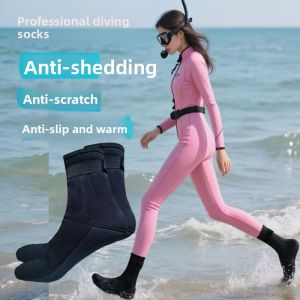 Thickened Diving Socks Anti-Slip Warm Winter Swimming Adult Children Beach Protection Ankle Socks Durable Dive Gear Accessories