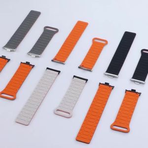 Silicone Magnetic Bracelet For Xiaomi Mi Band 10Pro 9Pro 8Pro Redmi Watch 6 5 4 Strap Accessories Correa Adjustable Watchband