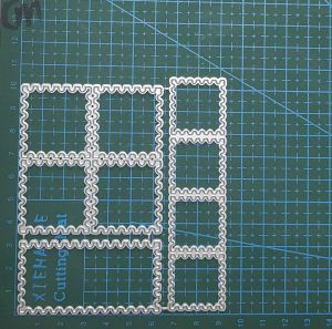Stamp frame Metal Cutting Dies Stencil For DIY Scrapbooking Embossing Paper Cards Album Making Decorative Craft Cut Template