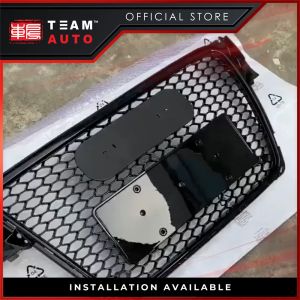 TeamAutoCare TAC40026 Audi 2017-2020 Honeycomb Black Label Centre Grill