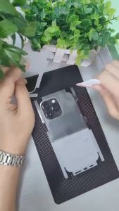 Miếng dán PPF chuyên mặt lưng nhám dành cho Iphone 16 15 14 13 12 11...kích thước 12 x 19 cm