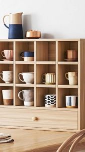FREESHIP Kệ Gỗ Để Ly Cốc Trang Trí Kệ Décor Trưng Bày Mô Hình Tatana PK017