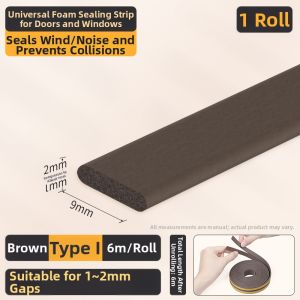 KUWUBIANJING | Noise Reduction Windproof Seal Strip