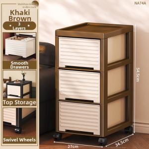 ZHUANJIAO | Retro Style Floor-standing Drawer Cabinet