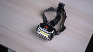 TaffLED Senter Kepala LED COB Headlamp Flashlight Waterproof 3 Modes - CH-2016 - Black