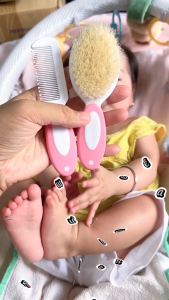 Set 2 Lược Bàn Chải Tóc Lông Mềm Mại Massage Cho Bé - SP0546