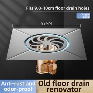 Drain Cover Refurbisher Odor Blocking Clog Preventing