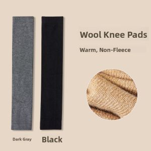 MiiOW | Warm Woolen Long Tube Socks Womens Autumn Winter Knee-high Anti-slip Thigh-high Leg Warmers Comfortable Breathable Moisture-wicking