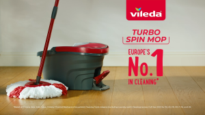 Vileda Easy Wring & Clean Mop Set Free 2x Extra Mop Heads