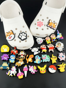 Hole Shoe Ornament Hole Shoes Upper Ornaments Accessories Removable Shoe Ornament Young Adult Heart Cute Hole Shoes Buckle Flower