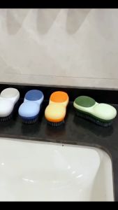 Double-Sided Laundry Brush | Clothes Underwear Shoes Cleaning Brush Berus Dobi 多功能洗衣刷